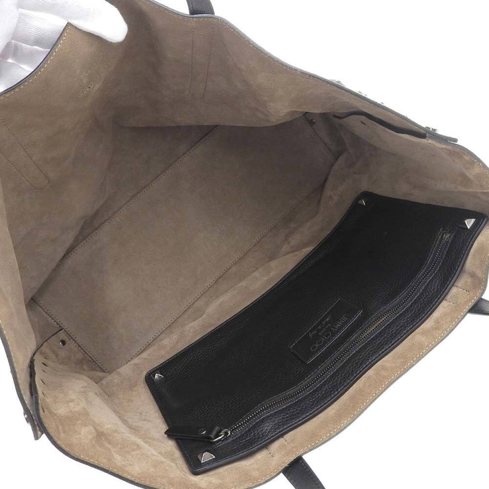Jimmy Choo JIMMY CHOO star studs tote bag leather black - Picture 3 of 10